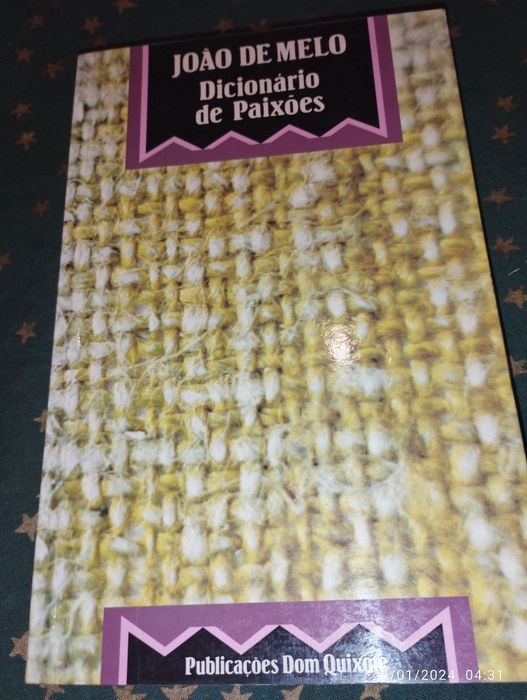 João de Melo - Dicionário de Paixões