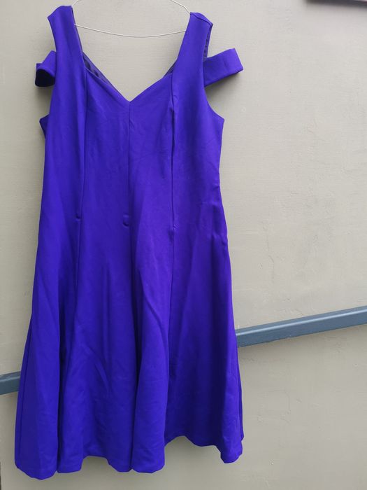 48, XXXL Sukienka cold shoulders, hiszpanka plus size