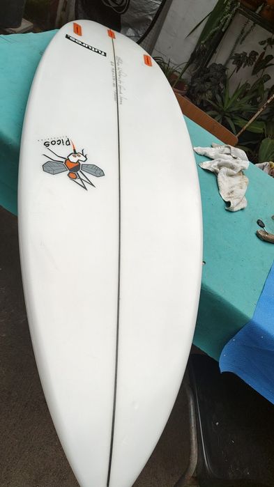 Prancha Surf 6.0 + Saco FCS + Quilhas