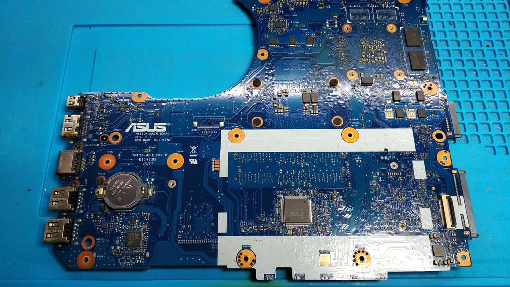 Motherboard Asus N551bj testada a funcionar64740937207938121