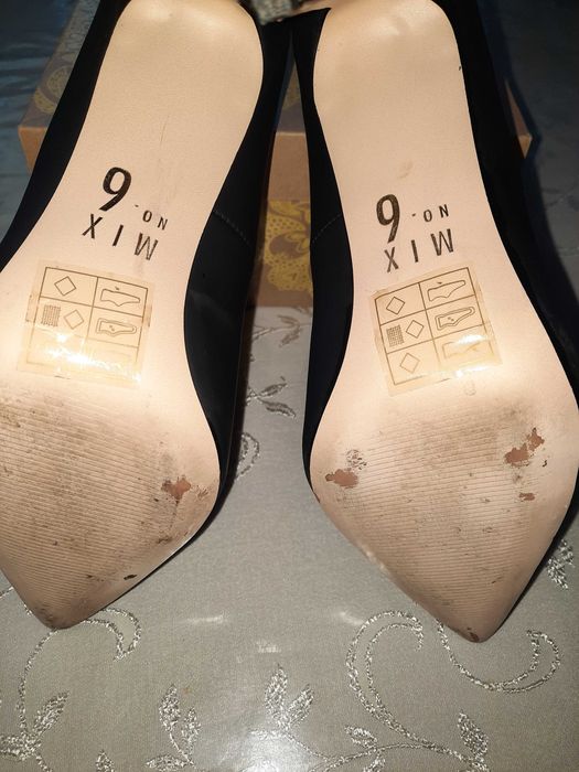 Туфлі чорні(матові)