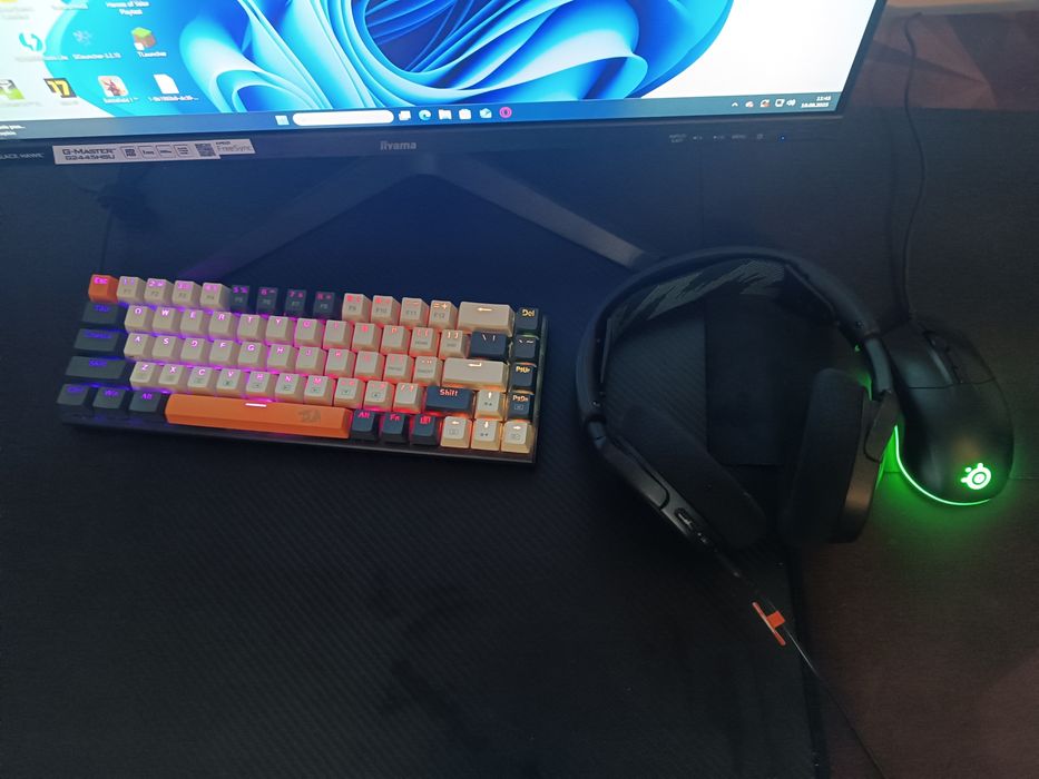 Komputer do gier, cały zestaw.