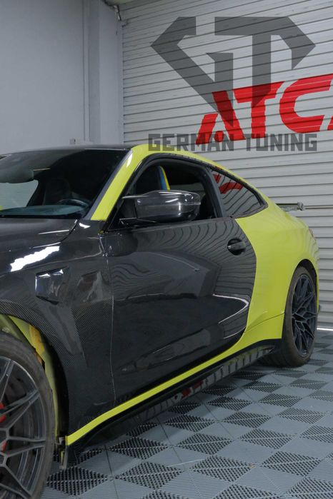 Карбонові двері BMW M4 G82 G83 карбон двери бмв м4 г82 комплект дверей карбон