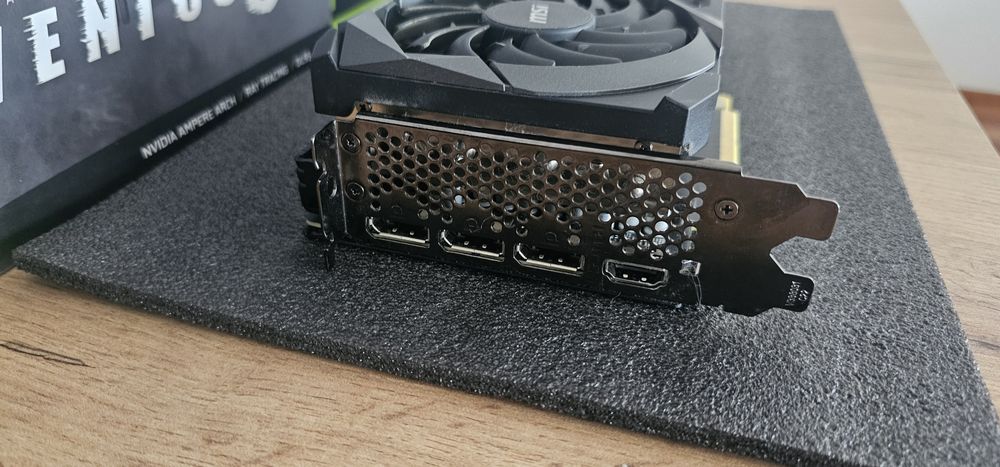 RTX 3070 Ti MSI Ventus 3X OC 8gb com caixa
