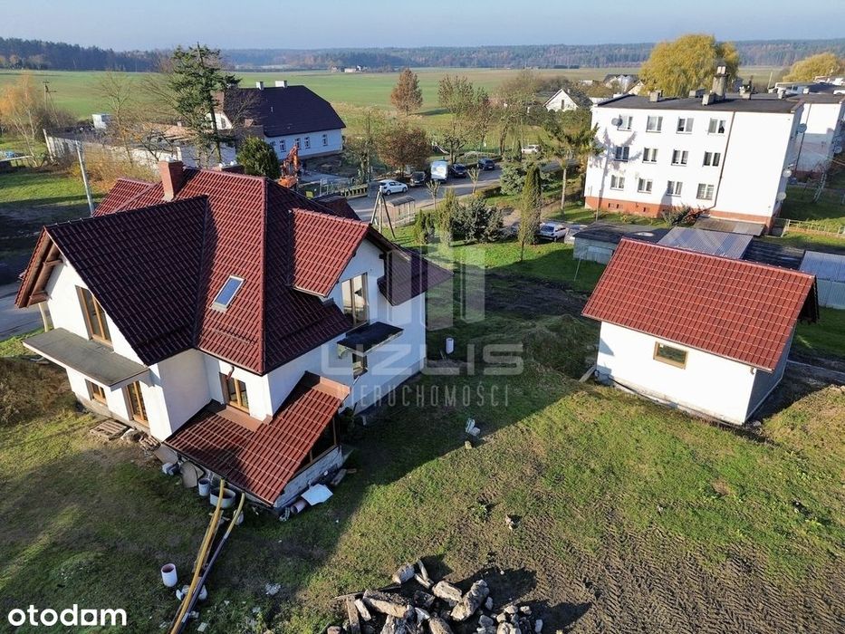 Dwie nieruchomości na dużej działce w Bączku