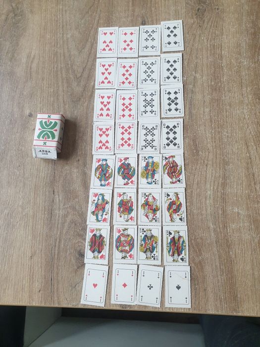 Mini karty Prl 32 sztuki ABRA UAB