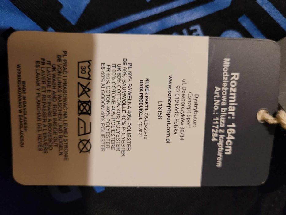 Chłopięca bluza Lonsdale r.164