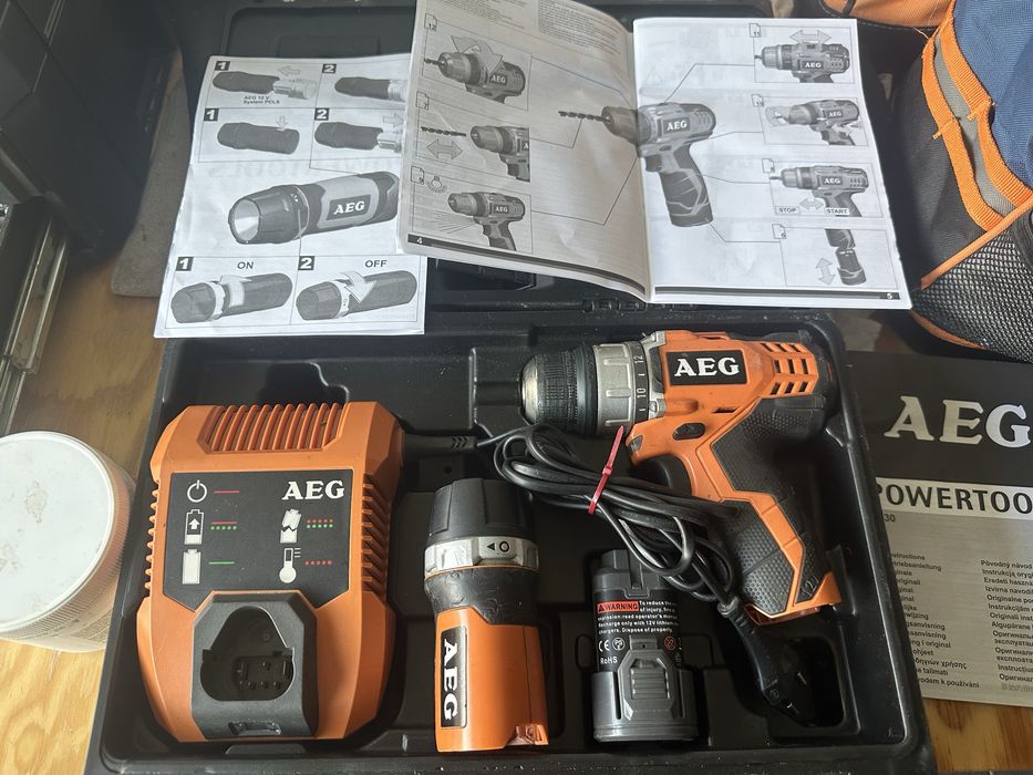 Wkrętarka  AEG BS12 C2 152C