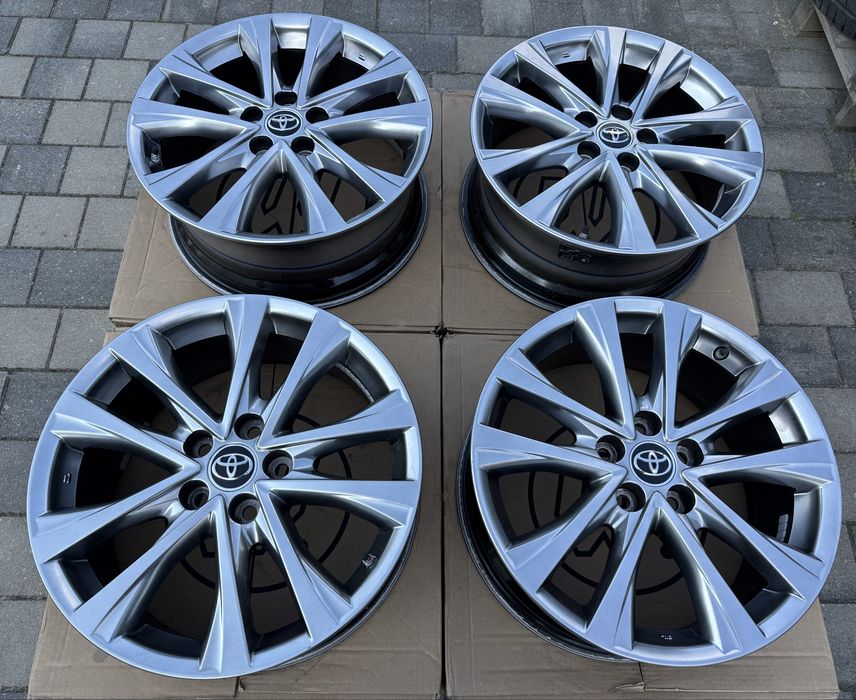Oryginał Felgi 18" Toyota Rav4 C-HR CHR  YARIS CROSS 5x114.3 czujniki