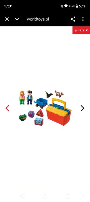 Playmobil Przenośny stragan