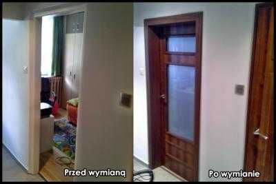drzwi wewnętrzne KAMUFLAŻ MASKOWNICA OŚCIEŻNICY na wymir drzwi