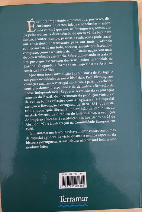 História de Portugal David Birmingham
