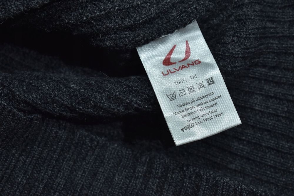 Ulvang Termoaktywny Wełniany Sweter Męski Zipneck S