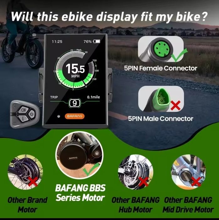 Kit bicicleta eletrica 500W bateria 17.4 Samsung