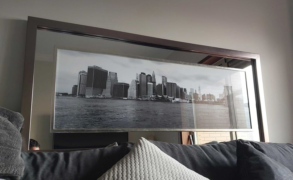 Quadro c/espelho e tela64862368695683121