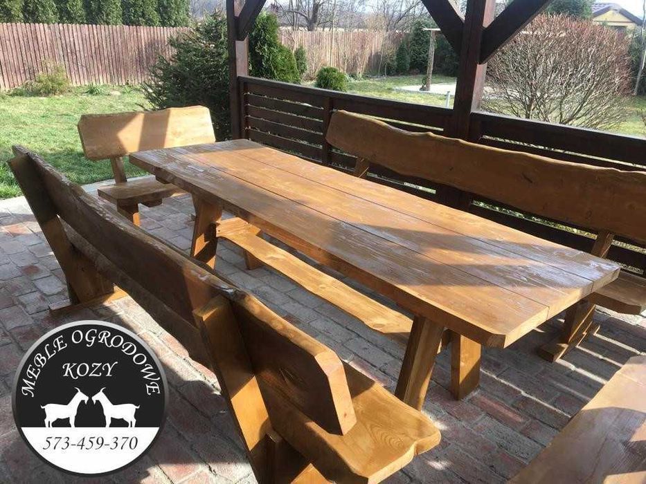 CENY DO KOŃCA LUTEGO! Meble ogrodowe drewniane góralskie Lite drewno