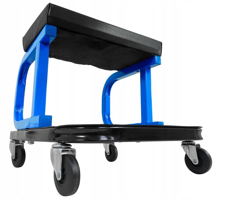 TABORET WARSZTATOWY STOŁEK Roboczy Siedzisko Krzesło Kółka 360°