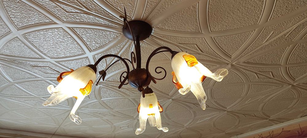 Żyrandol, lampki nocne