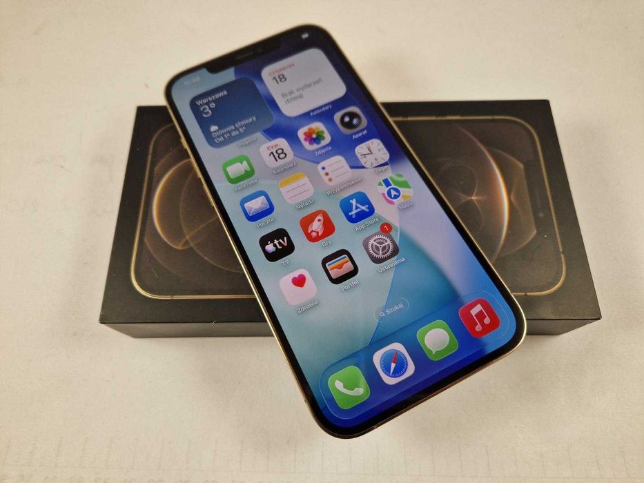 Apple Iphone 12 Pro Max 128GB pudełko Bat 76%