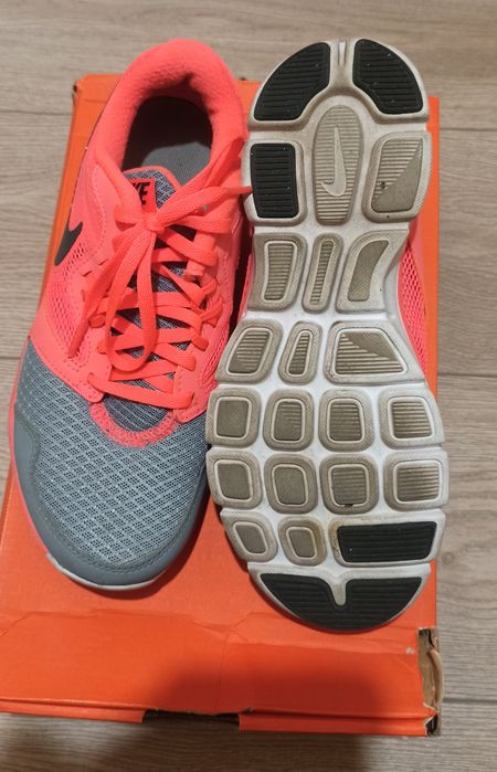 Buty damskie - Nike flex experience rn3 - damskie neonowe