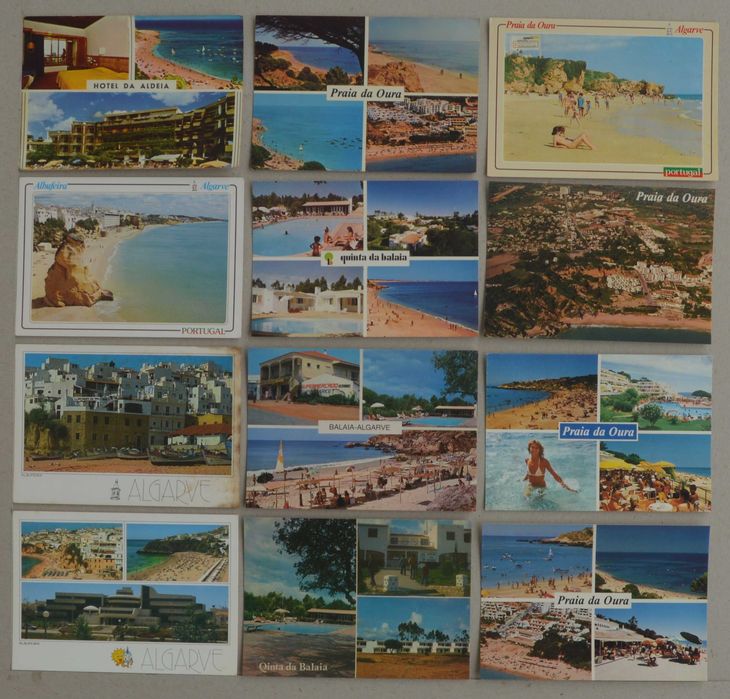 Postais do Algarve 24 unidades    - olx X11311
