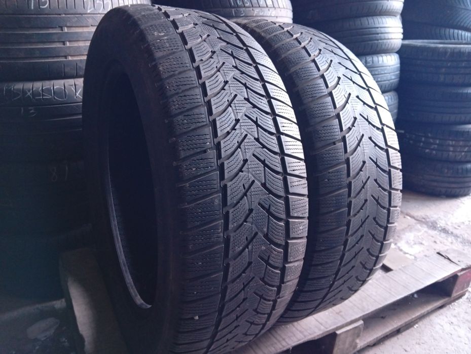 235.55.19 Dunlop 2шт зима шини бу гума склад Харків Шиномантаж R19