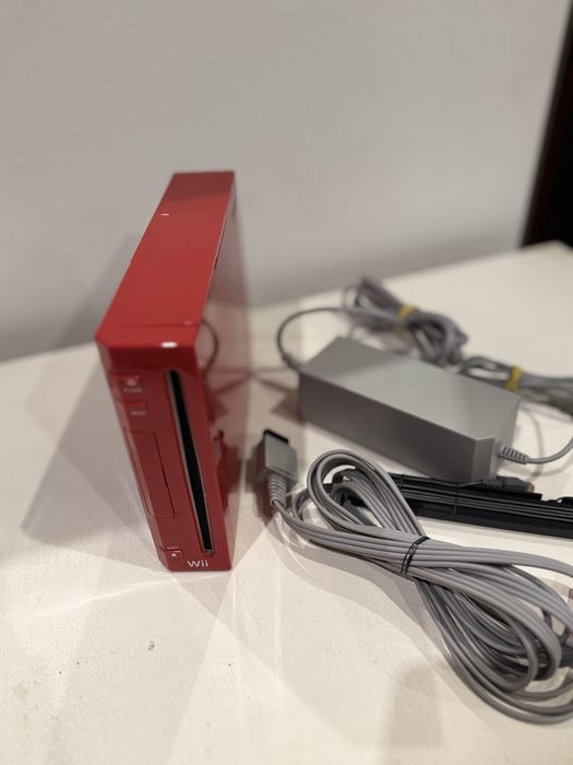 Nintendo wii vermelha