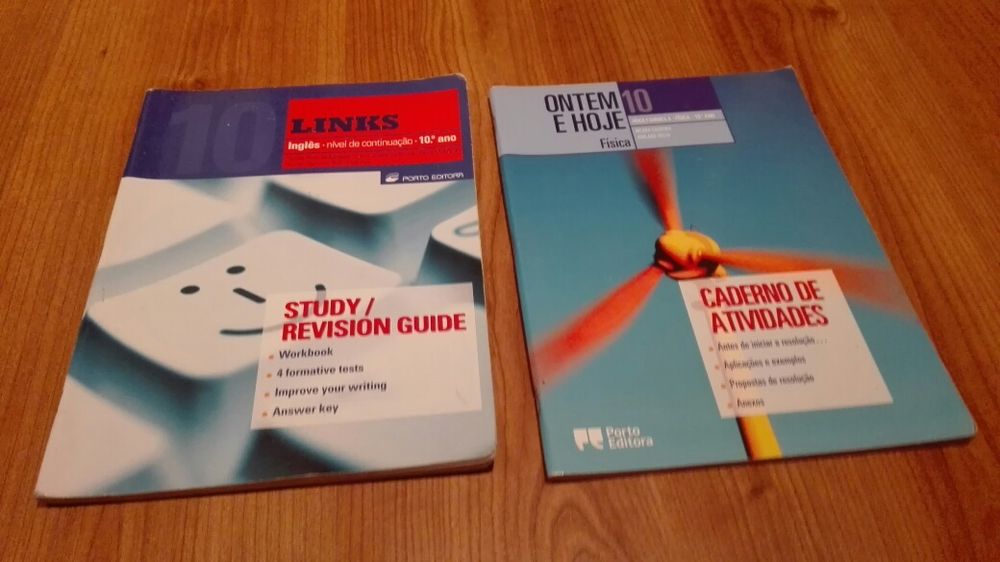 Cadernos de actividades 10 ano