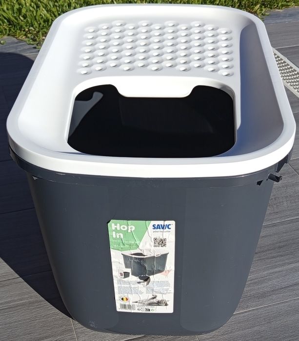 Caixa Areia gato - Savic WC Hop in