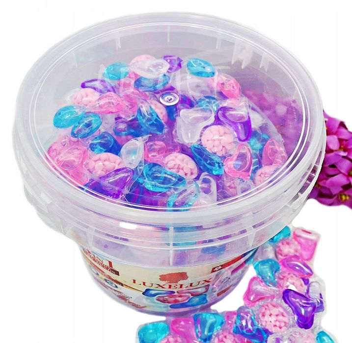 Kapsułki do Prania o Zapachu Kwiatowym 5w1 75szt. LUXELUX