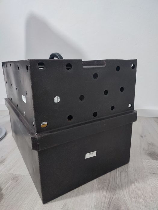 Caixa grande de transporte animal aéreo