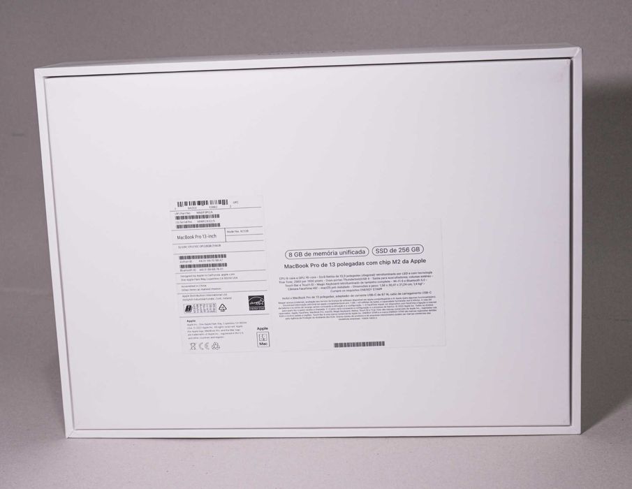 CAIXA original MacBook PRO de 13 polegadas M2 da Apple (nova)