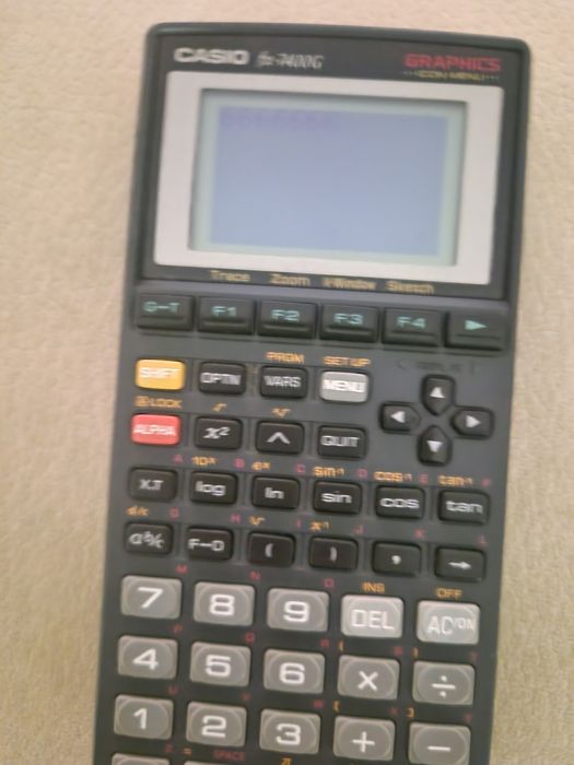 Calculadora grafica casio fx-7400g