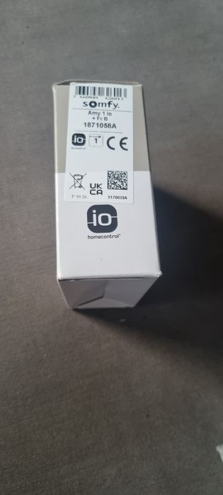 Pilot somfy naścienny 1 kanałowy Amy 1 io+Fr B 1871058A