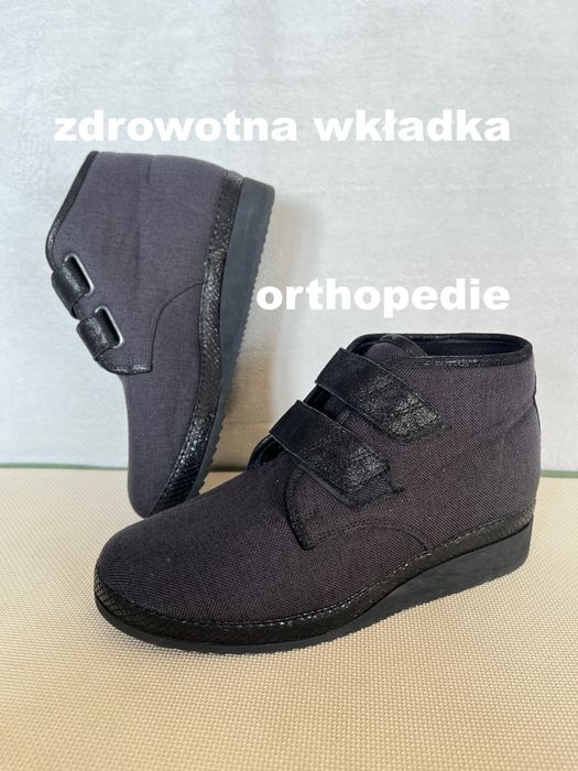 Buty ortopedyczne zdrowotna wkładka