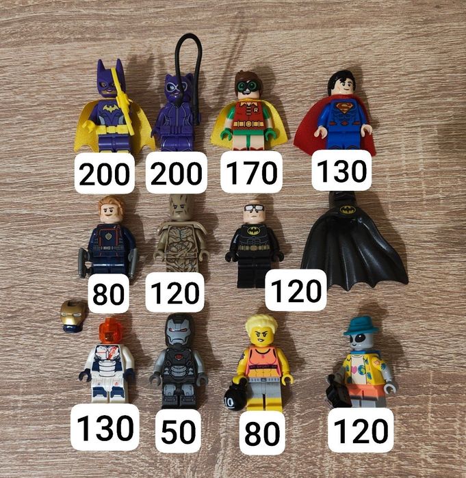 Продам фігурки lego і деталі