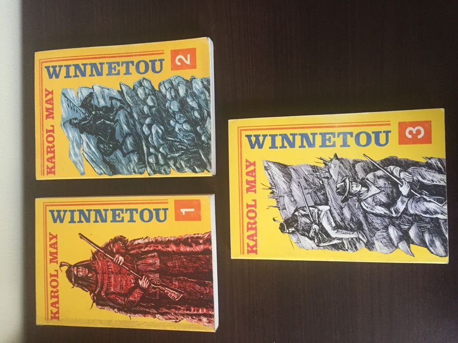 KAROL MAY-WInnetou-3 tomy