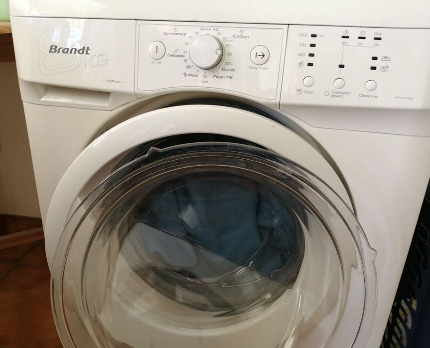 Vidro porta máquina de lavar roupa Brandt