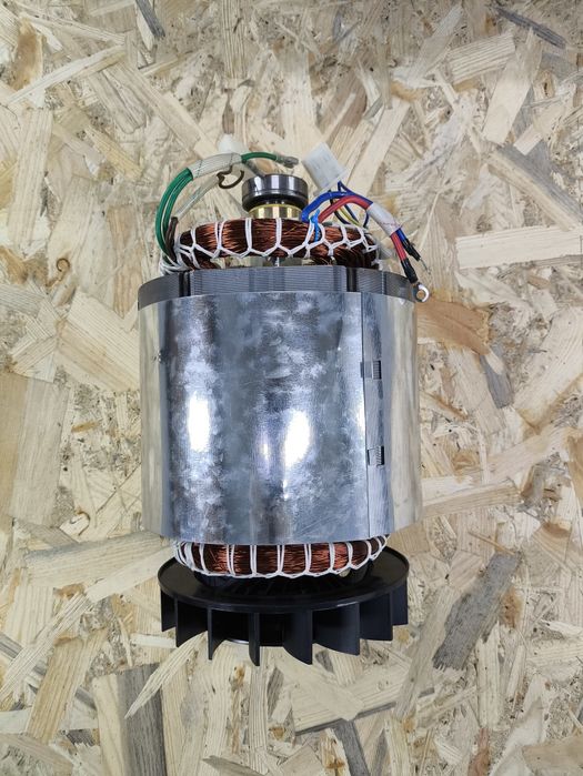електродвигун генератора якір статор в зборі 6kw 220v
