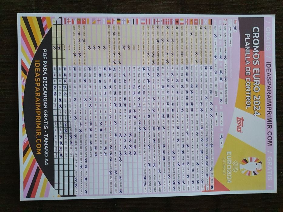 Cromos Topps Euro 2024