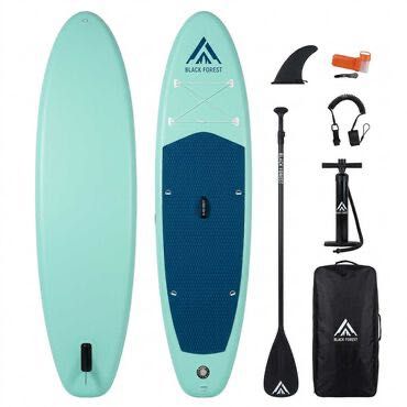 Deska SUP Black Forest 320 cm + komplet akcesoriów | Turkusowa |