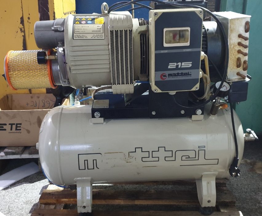 Kompresor łopatkowy mattei ers 211 215 , 222  unica blade olej części