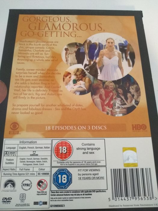 Sex in the city season 4 in English