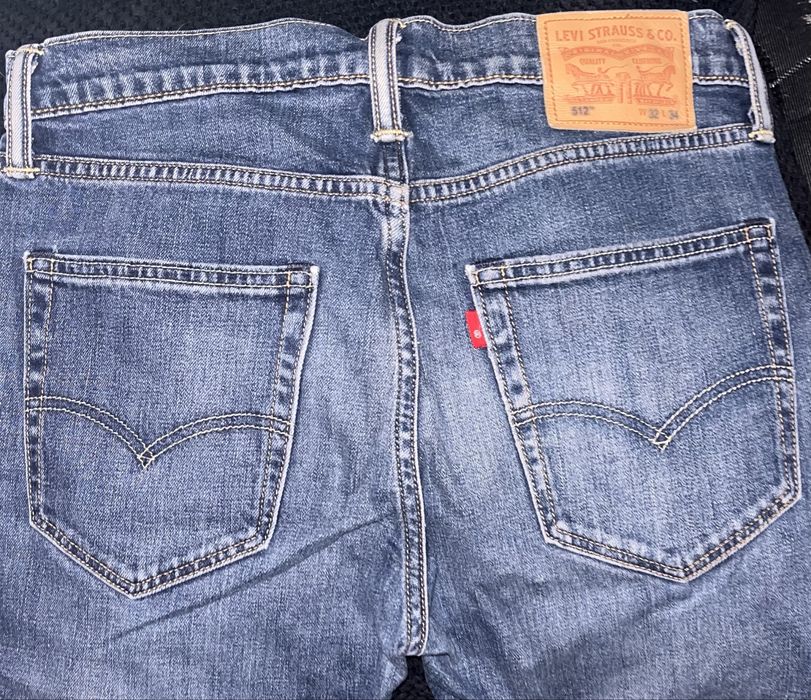 Spodnie Jeansowe Męskie Levi’s 512 W32 x L34 Stan Idealny