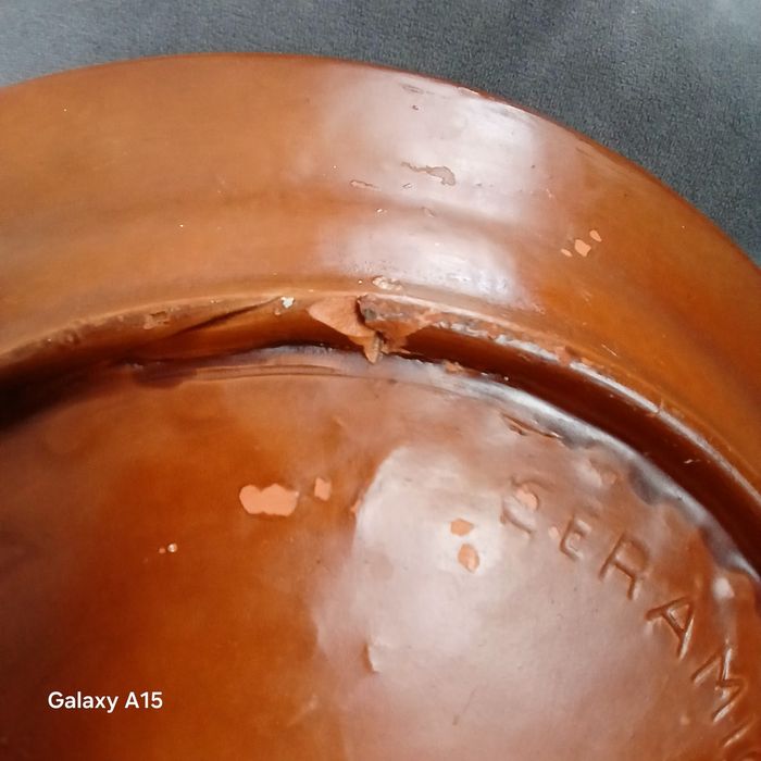 Hiszpański talerz ścienny ceramika  del  Convecto Aracena.