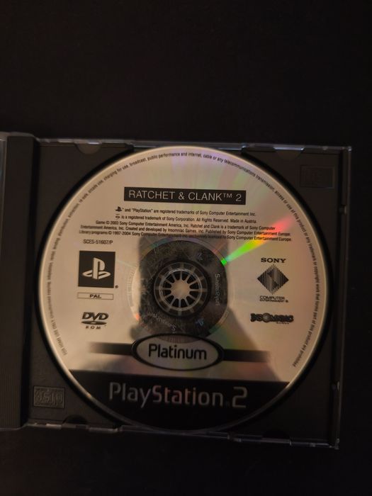 Rachet e clank 2 para ps 2 *sem capa*