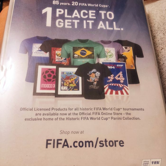 Album kart kolekcjonerskich FIFA 365 Panini