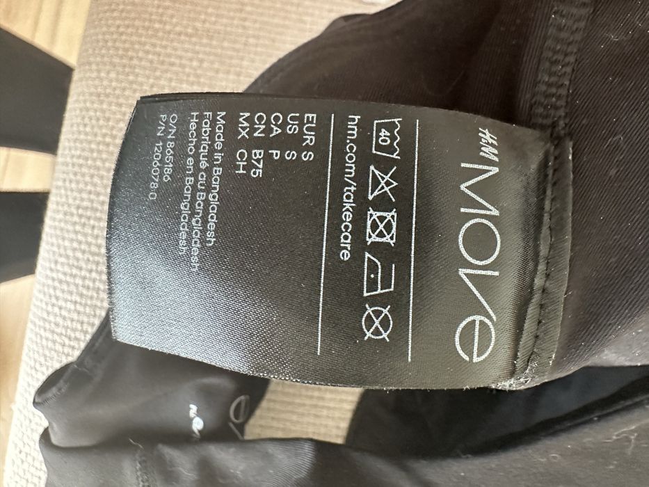 H&M biustonosz sportowy