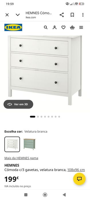 Cómoda Hemnes IKEA