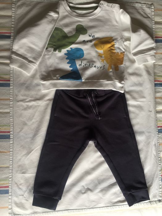 Long-sleeve pants and sweater set